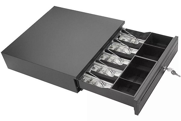 Gaveta de Dinheiro Automática e Manual Lorben Reforçada com Chaves