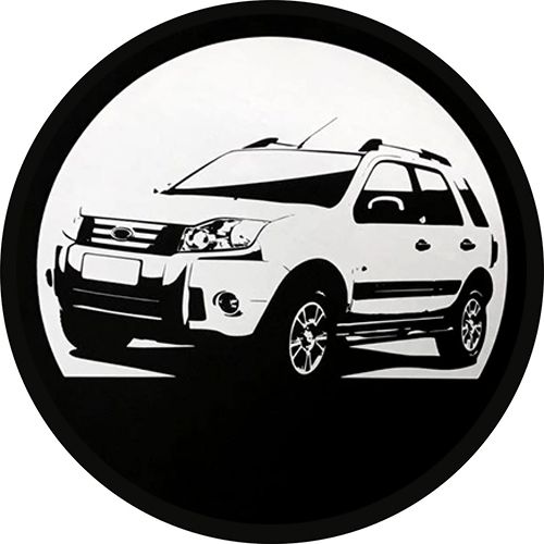 Capa Personalizada para Estepe Especial Ecosport Estampa Pratique Ecosport