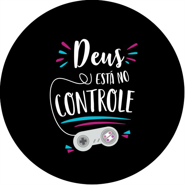 Capa de Estepe Personalizada para Ecosport Crossfox Aircross Religioso Deus está no Controle