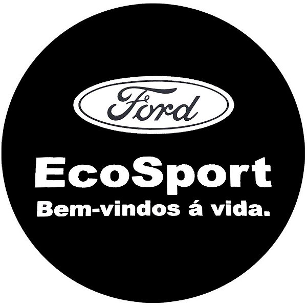Capa Personalizada para Estepe Especial Ecosport Estampa Bem-vindos à Vida 2