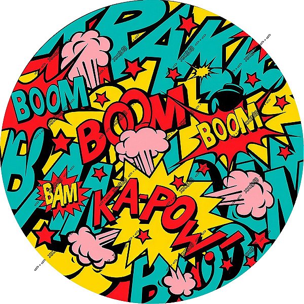 Capa de Estepe Personalizada para Ecosport Crossfox Aircross Boom Batman HQ