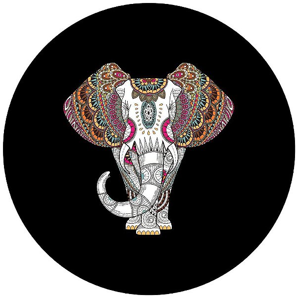 Capa Personalizada para Estepe Ecosport Crossfox Aircross Elefante Tribal