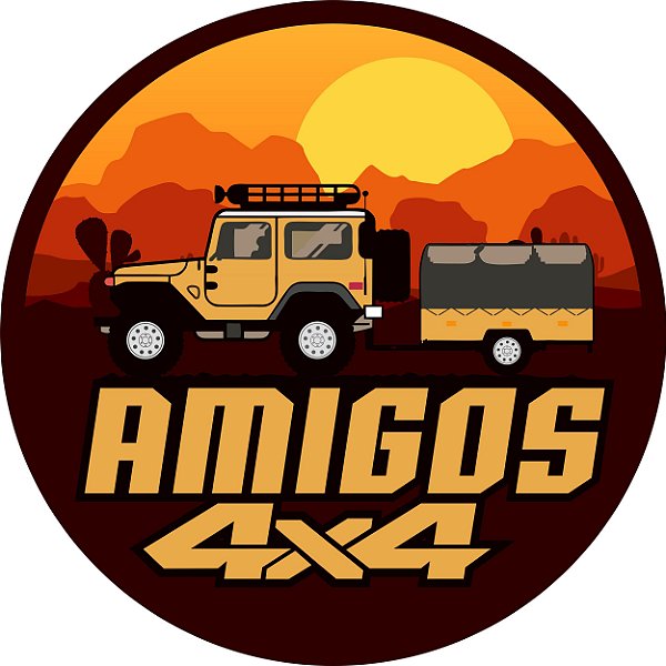 Capa Personalizada para Estepe Ecosport Crossfox Amigos 4x4