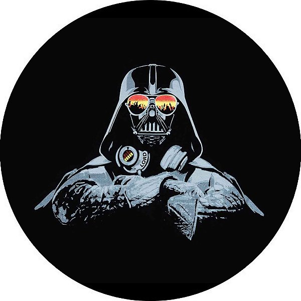 Capa de Estepe Personalizada Lorben para Ecosport Crossfox Aircross Darth Vader