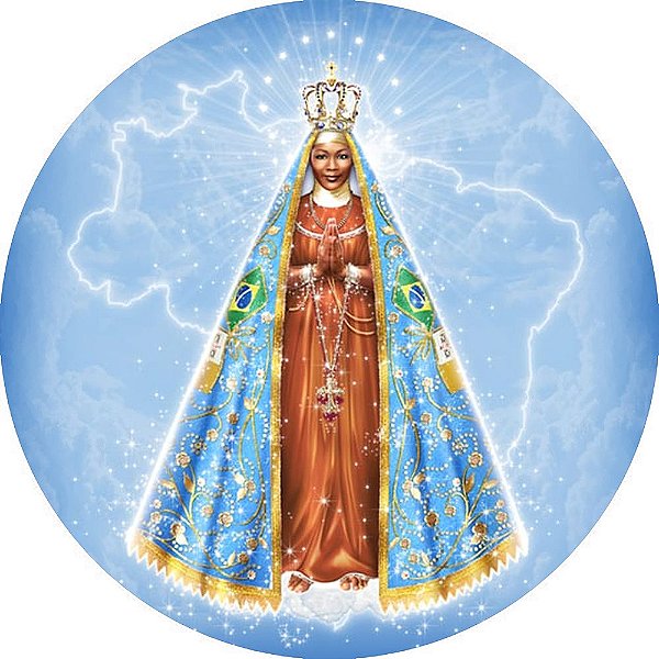 Capa de Estepe Personalizada para Ecosport Crossfox Religioso Nossa Senhora Aparecida