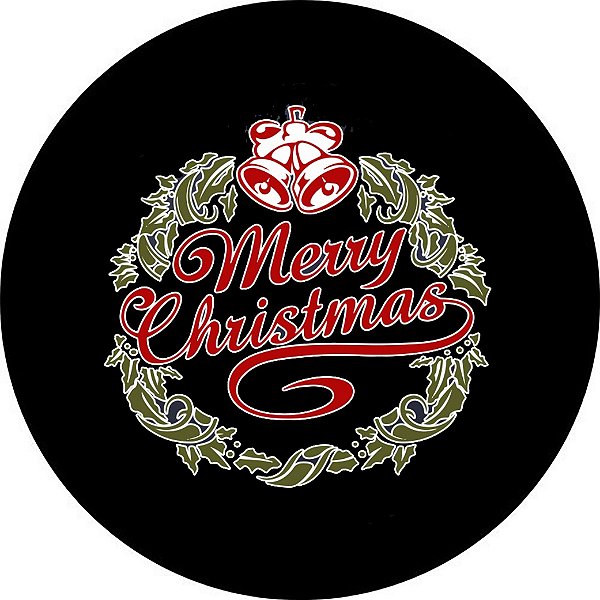 Capa Personalizada para Estepe Ecosport Crossfox Aircross Jimny Merry Christmas