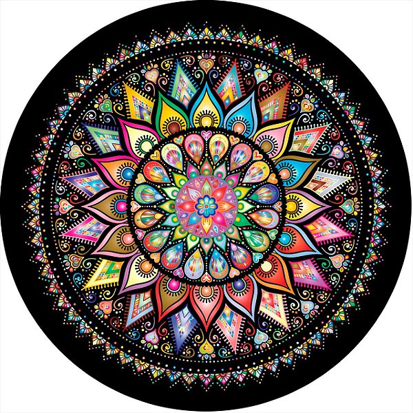 Capa de Estepe Personalizada para Ecosport Crossfox Aircross Mandala