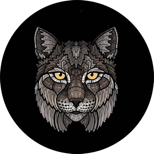 Capa Personalizada para Estepe Ecosport Crossfox Lince Felino