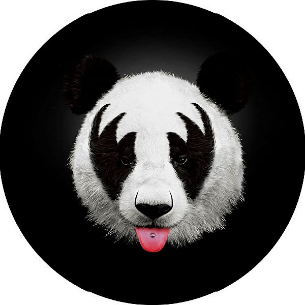 Capa Personalizada para Estepe Ecosport Crossfox Panda