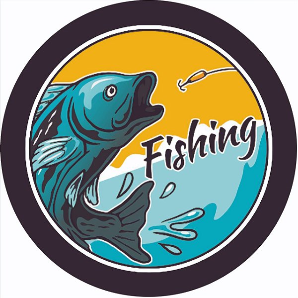 Capa de Estepe Personalizada para Ecosport Crossfox Pescaria Fishing