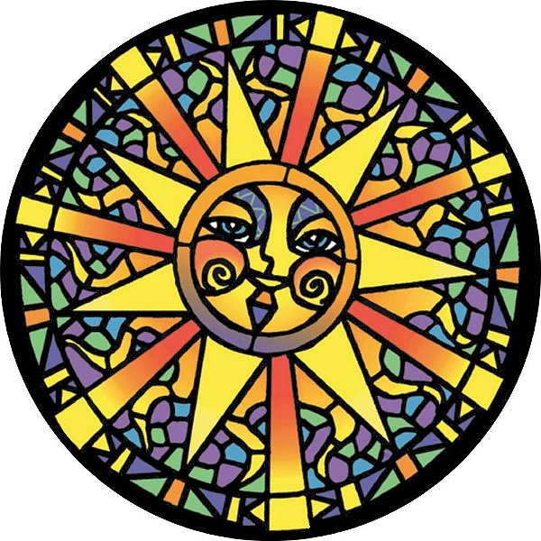 Capa Personalizada para Estepe Ecosport Crossfox Mosaico Sol