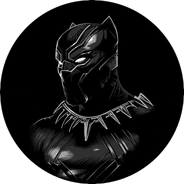 Capa de Estepe Personalizada para Ecosport Crossfox Pantera Negra Marvel 5