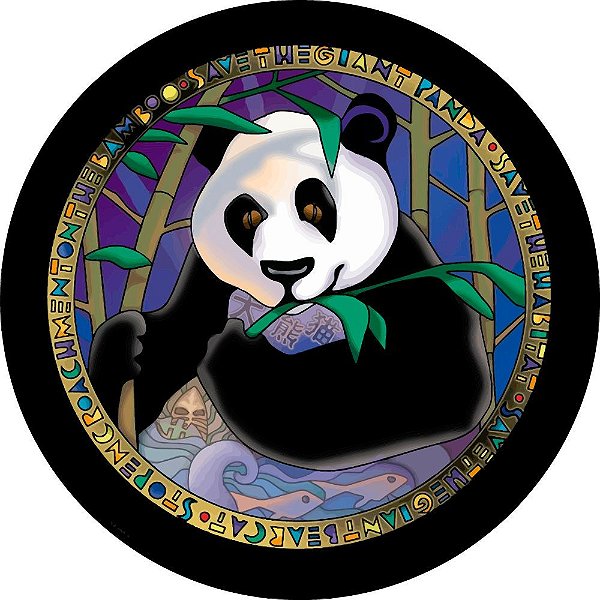 Capa Personalizada para Estepe Ecosport Crossfox Panda
