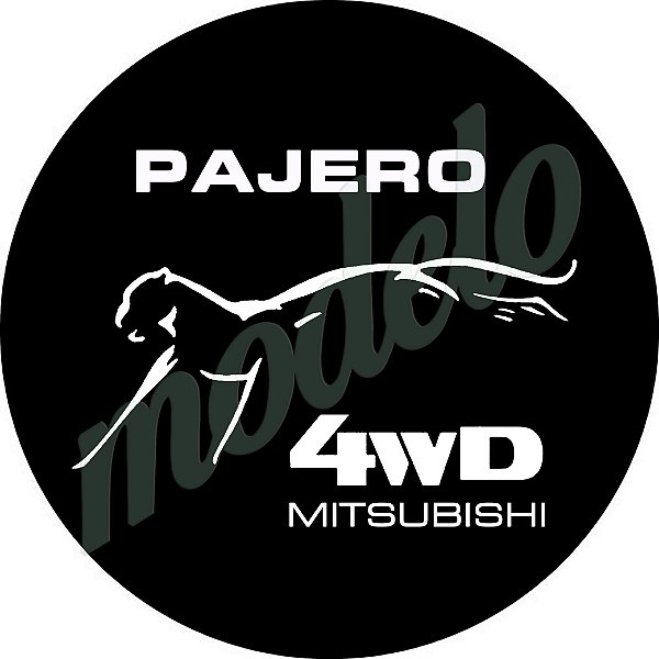 Capa de Estepe Personalizada Lorben Pneu aro 17 Exclusiva para Pajero TR4 4WD