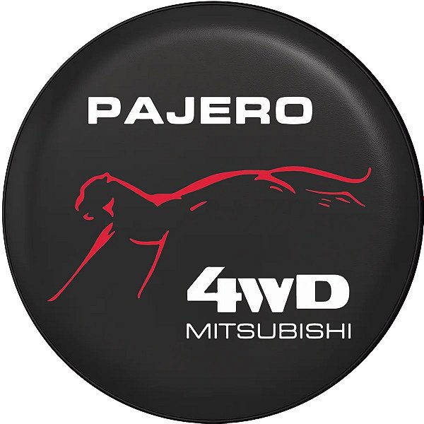 Capa de Estepe Personalizada Lorben Pneu aro 17 Exclusiva para Pajero TR4 4WD