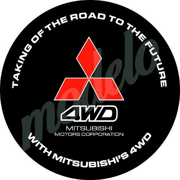 Capa de Estepe Personalizada Lorben Pneu aro 17 Exclusiva para Pajero TR4 4WD
