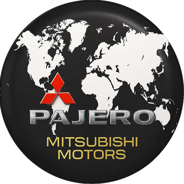 Capa de Estepe Personalizada Lorben Pneu aro 17 Exclusiva para Pajero TR4 4WD