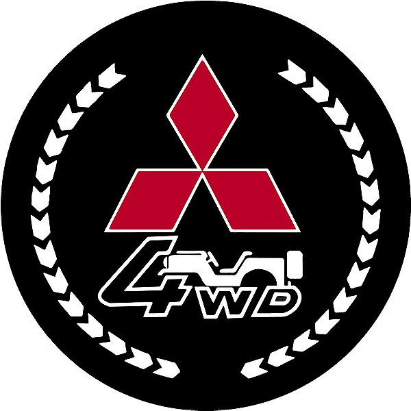 Capa de Estepe Personalizada Lorben Pneu aro 17 Exclusiva para Pajero TR4 4WD