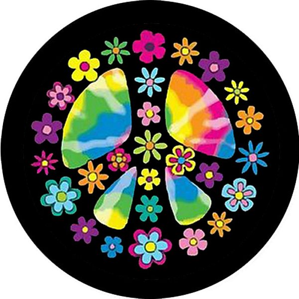 Capa Personalizada para Estepe Ecosport Crossfox Hippie
