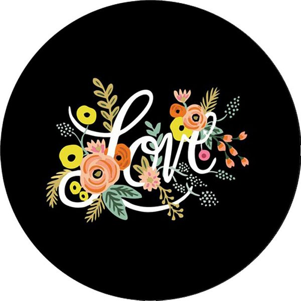 Capa Personalizada para Estepe Ecosport Crossfox Estampa Love