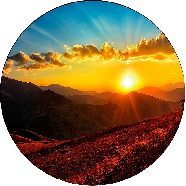 Capa Personalizada para Estepe Ecosport Crossfox Por do Sol