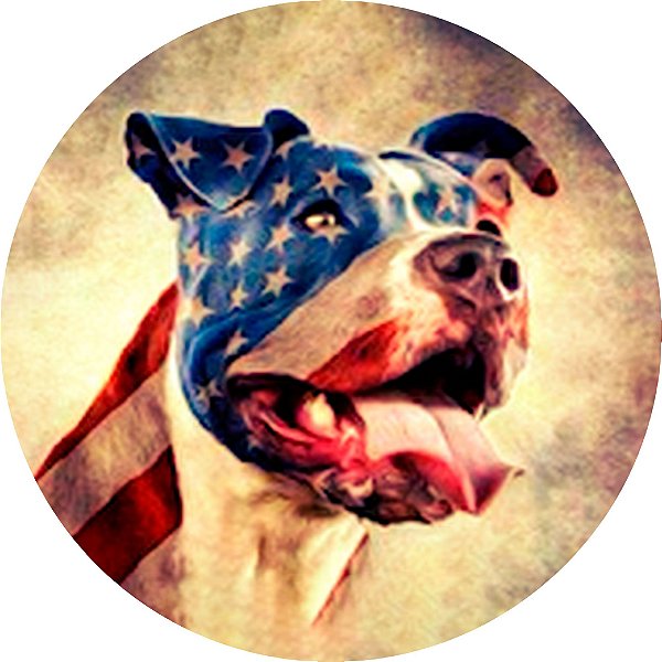 Capa Personalizada para Estepe Ecosport Crossfox American Pit Bull