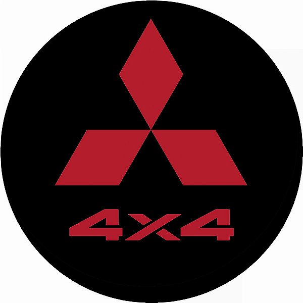 Capa de Estepe Personalizada Pneu aro 17 Exclusiva para Pajero TR4