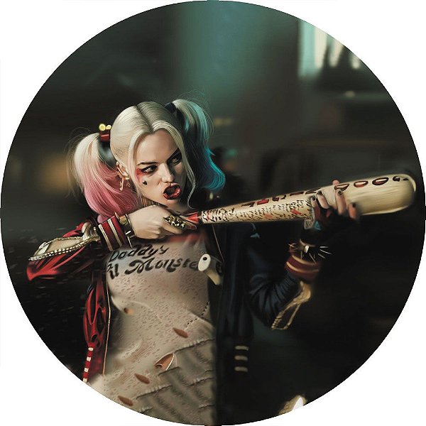 Capa Personalizada para Estepe Ecosport Crossfox Aves de Rapina Harley Quinn 1