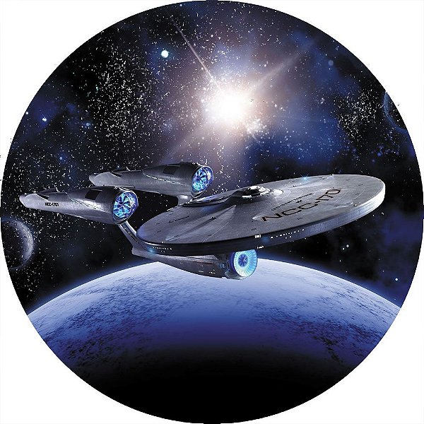 Capa Personalizada para Estepe Ecosport Crossfox Aircross Star Trek Enterprise 2