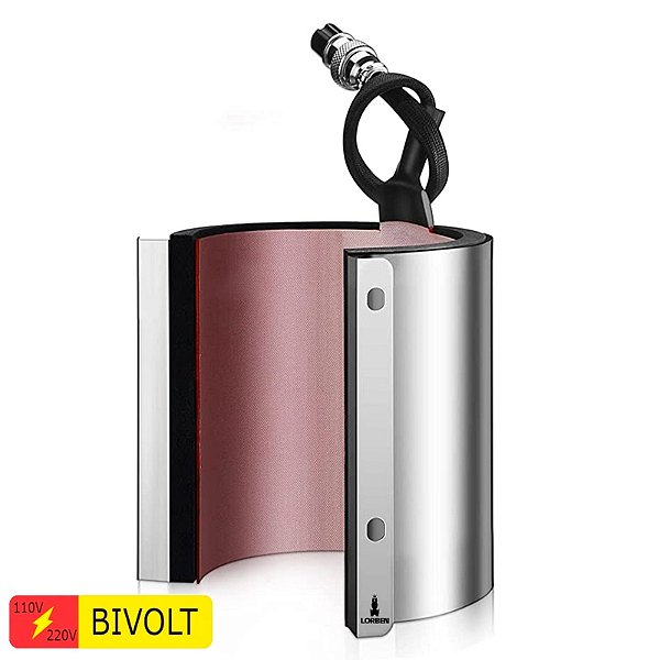 Resistência Cilíndrica para Prensa de Caneca Lorben Plug Fêmea Bivolt 5 Pinos