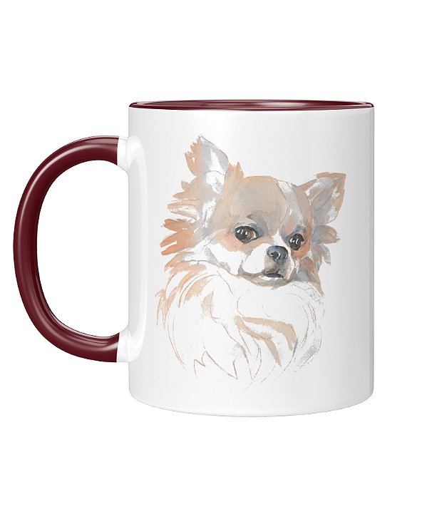 Caneca Personalizada | Chihuahua | Porcelana 325ml