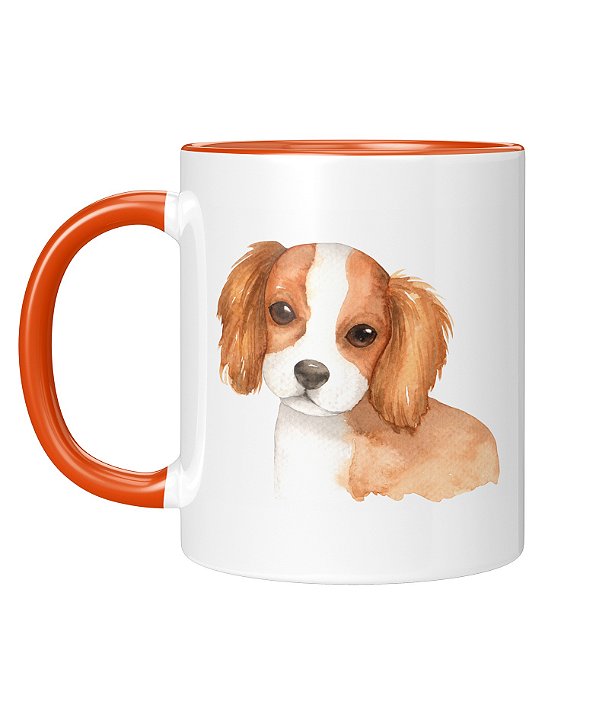 Caneca Personalizada | Cavalier King | Porcelana 325ml