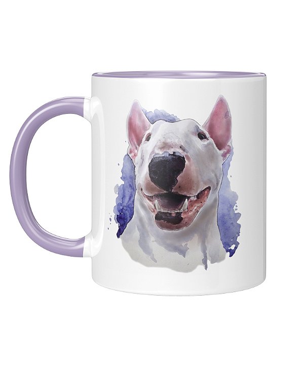 Caneca Personalizada | Bull Terrier | Porcelana 325ml