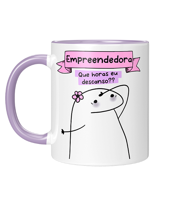 Caneca Personalizada | Profissão Empreendedora - Flork | Porcelana 325ml