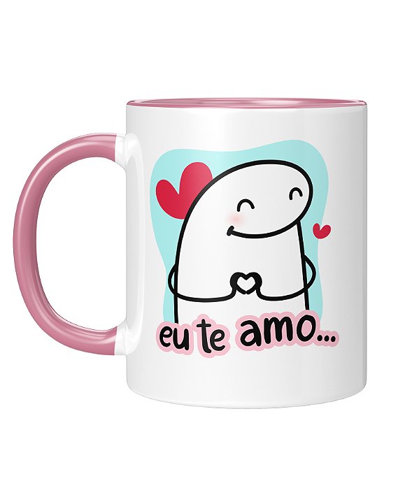 Caneca Personalizada | Dia dos namorados - Eu te amo | Porcelana 325ml