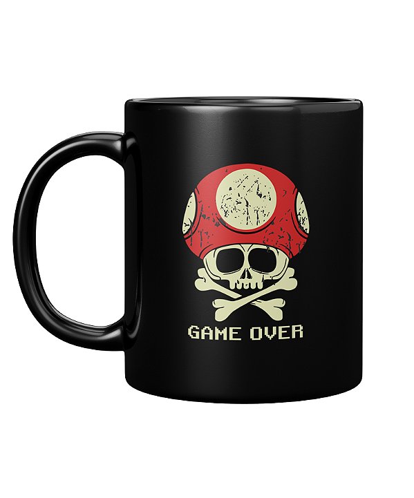 Caneca Personalizada | Game over 6 | Porcelana 325ml