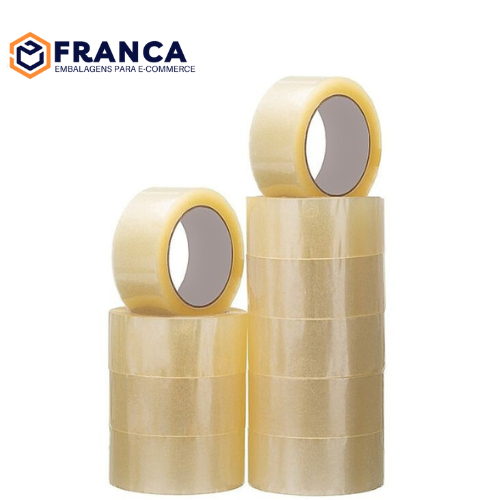Fita Adesiva Transparente Und - 45mmx100mt