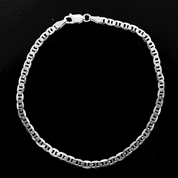 Pulseira de Prata 925 Piastrine 3,5MM