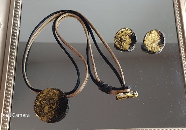 Colar Noite Dourada - Redondo