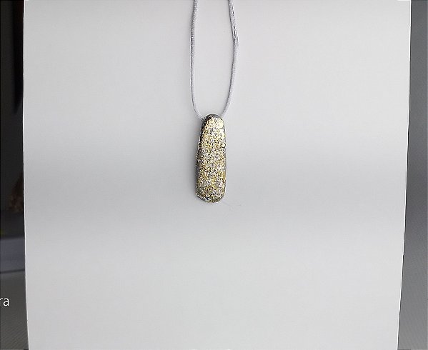 Pingente Prata e Dourado