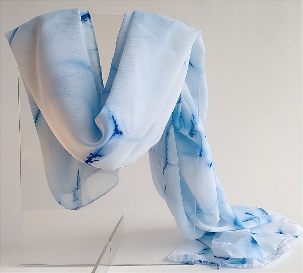 Lenço Água Marinha - Lenço Exclusivo