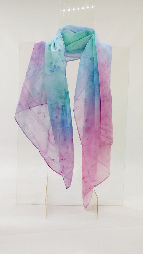 Lenço em Musseline - Verão Fresh - Lenço Exclusivo