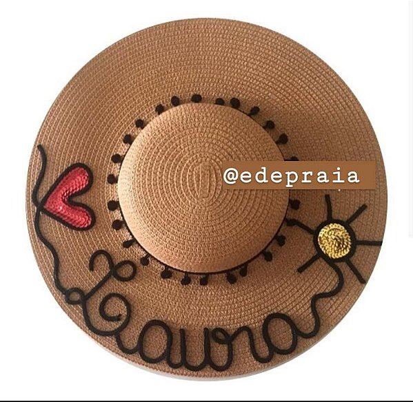 Chapéu Love Sun - Personalizado