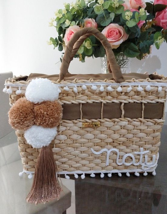 Bolsa Personalizada M com nome escrito