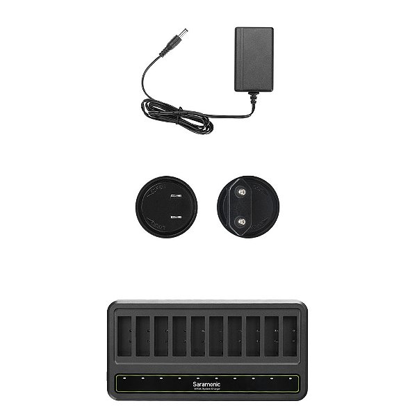 Witalk-CB | Carregador de 10 Baias para sistema witalk
