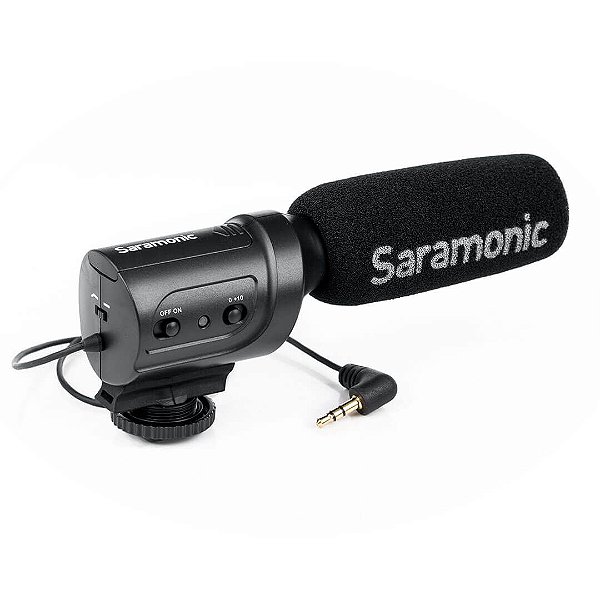 Microfone Condensador Direcional para cameras Dslr - Saramonic - A Sua Loja  de Microfones, Equipamentos de Audio