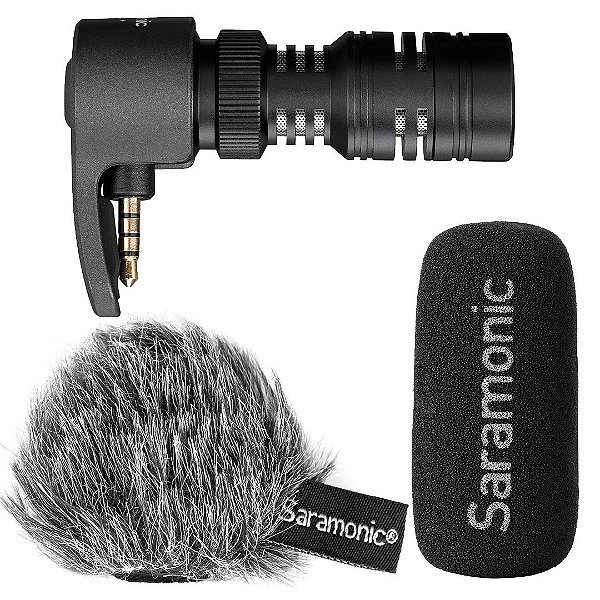 Microfone Condensador Direcional para celular - Saramonic - A Sua Loja de  Microfones, Equipamentos de Audio