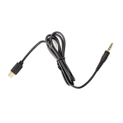 SR-GMC2 | Cabo de microfone de 3,5 mm (P2) para mini USB para GOPRO