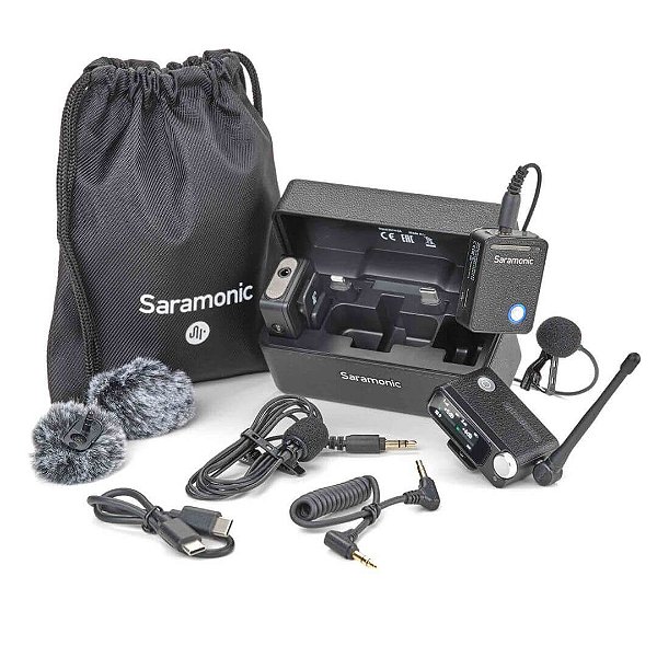 SARAMONIC ULTRA03 | Microfone Lapela sem fio duplo Ultimate