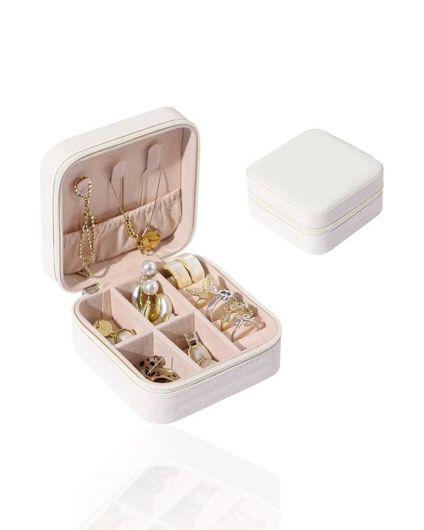 Porta Joias Mini com Zíper